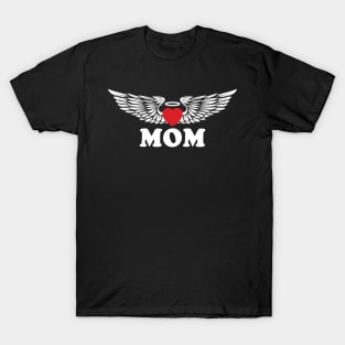 Mom Is An Angel In The Sky (Remember Lost Moms) T-Shirt